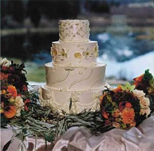 Aspen Wedding Cake