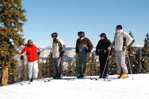 Ski and Snowboard Lesson with Simulator