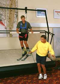 Ski and Snowboard Simulator Lesson