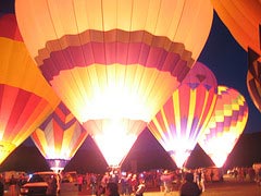 Snowmass Balloon Festival Nightglow