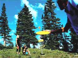 Disc Golf on Aspen Mountain